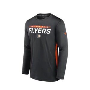 Philadelphia Flyers NHL Authentic Pro Fanatics Long Sleeve T-Shirt 5XL